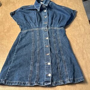 Zara Blue Denim dress